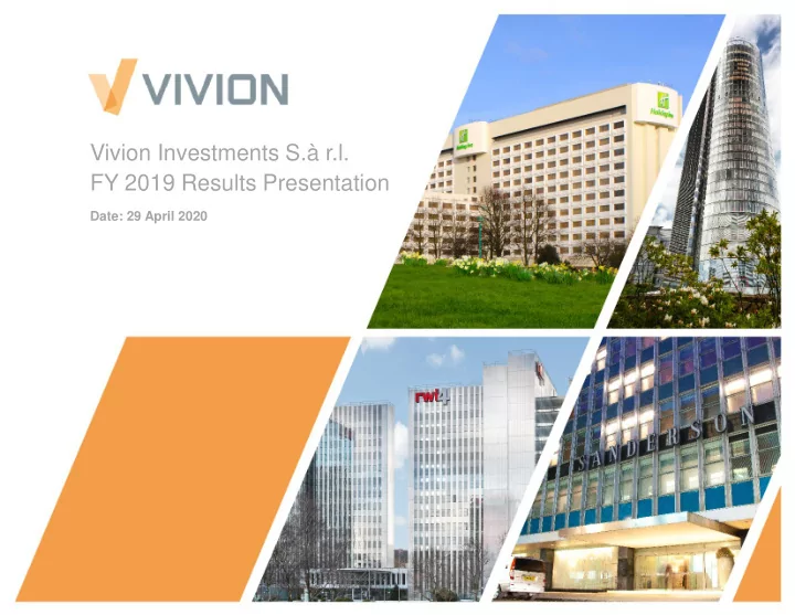 vivion investments s r l