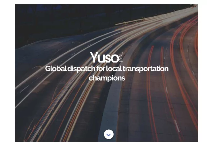 global dispatchfor local transportation champions