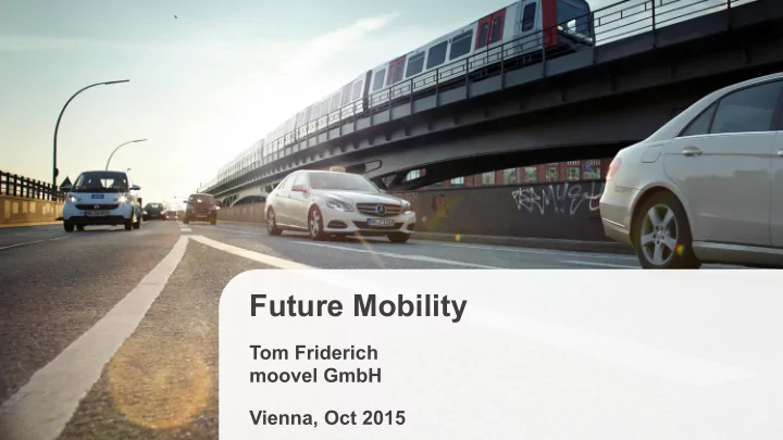 future mobility