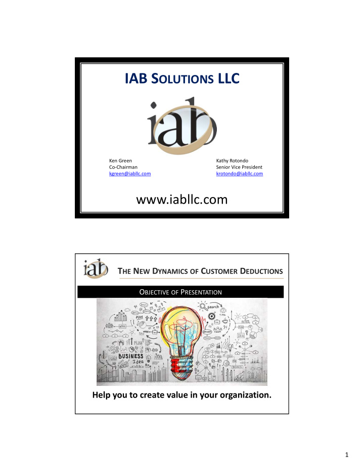 iab s olutions llc