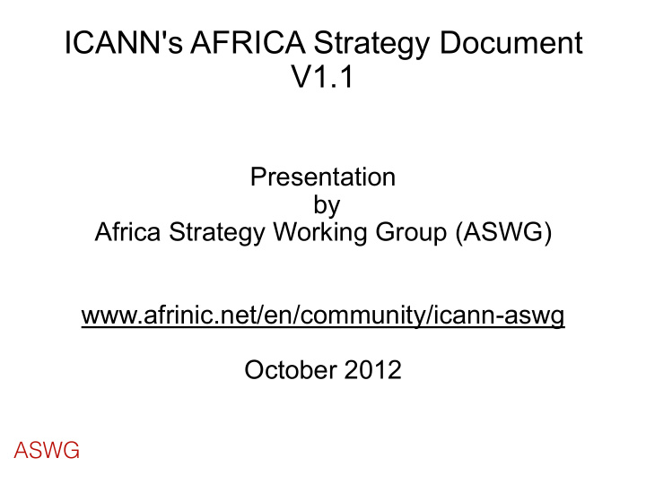 icann s africa strategy document v1 1