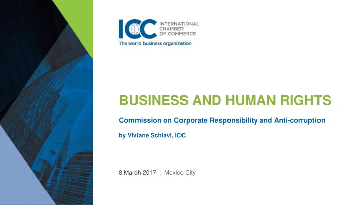business and human rights