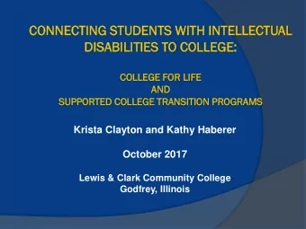 Purpose of this Presentation  1.  An overview of our programs  2. What it looks like today  3.