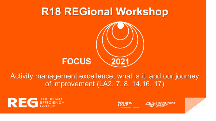 r18 regional workshop