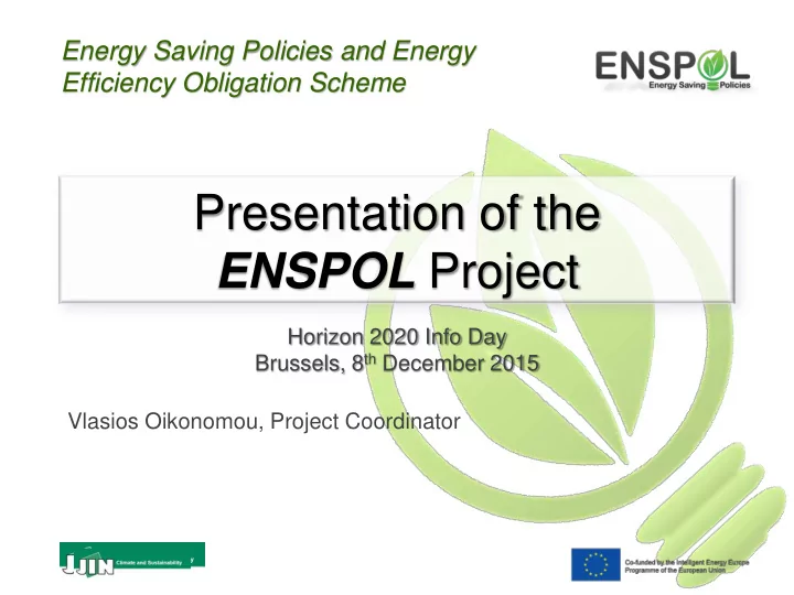 enspol project