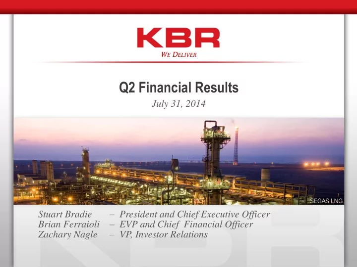 q2 financial results