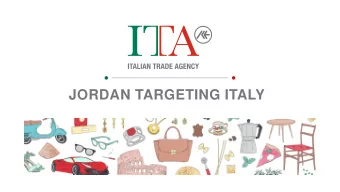 JORDAN TARGETING ITALY  THE POWERPOINT PRESENTATION  ITALIAN ARAB BUSINESS FORUM  THE POWERPOINT