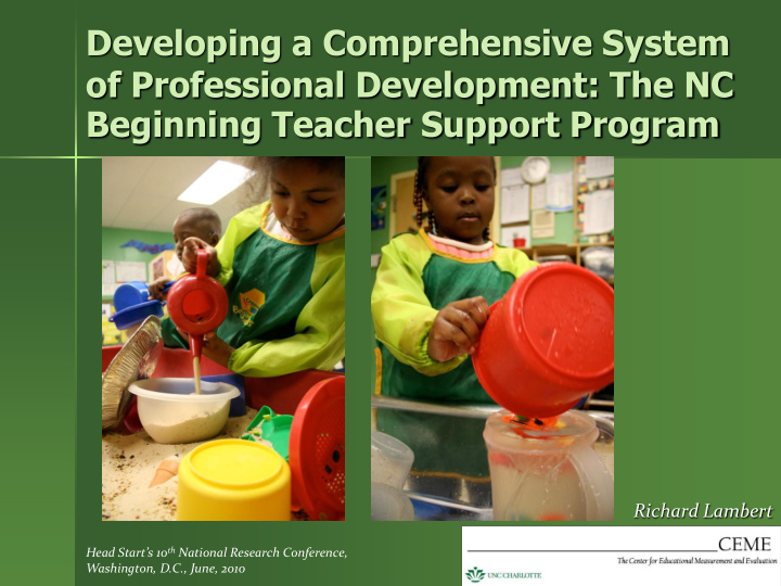 developing a comprehensive system