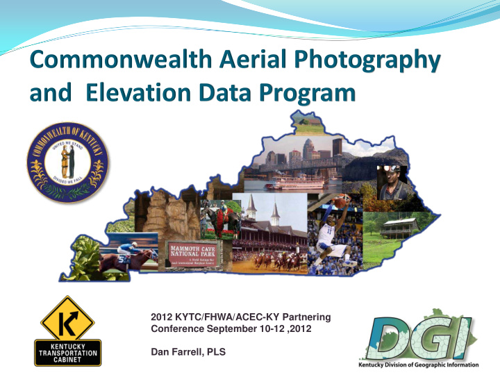 commonwealth aerial photography and elevation data program
