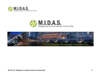 1  Mission &amp; Objectives  To facilitate a vibrant and conducive growth  environment for the IC