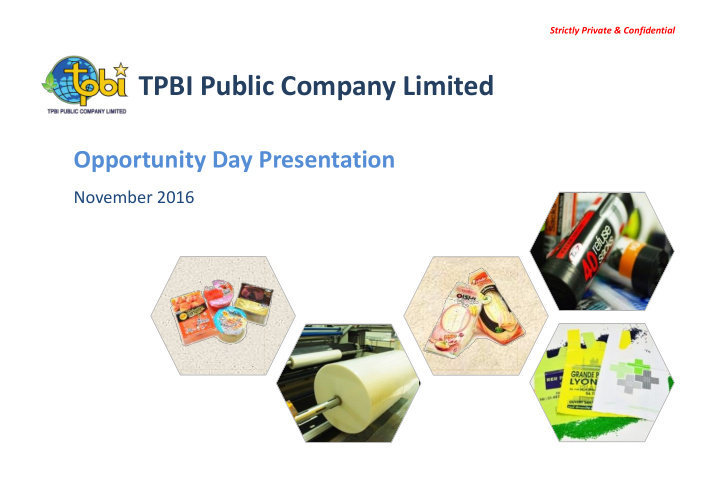 tpbi public company limited