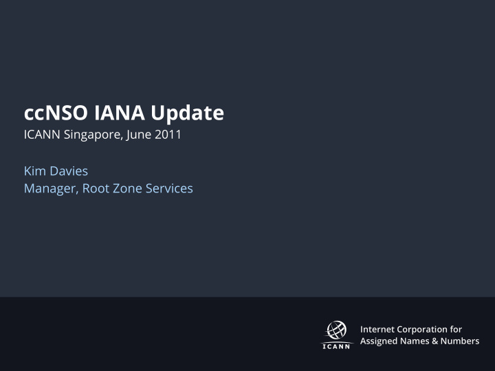 ccnso iana update