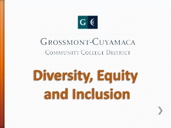 After  What does diversity, equity and  inclusion mean to you?  How are we doing at GCCCD