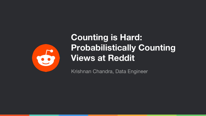 counting is hard probabilistically counting views at