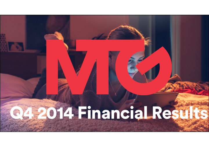 q4 2014 financial results