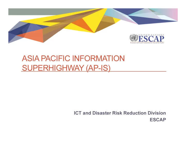 asia pacific information superhighway ap is