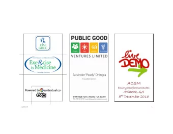 12/21/16  1  DO IT FOR YOUR (DIFY)  12/21/16  2  DO IT YOURSELF (DIY)  WALK-UP READY COMMUNITIES