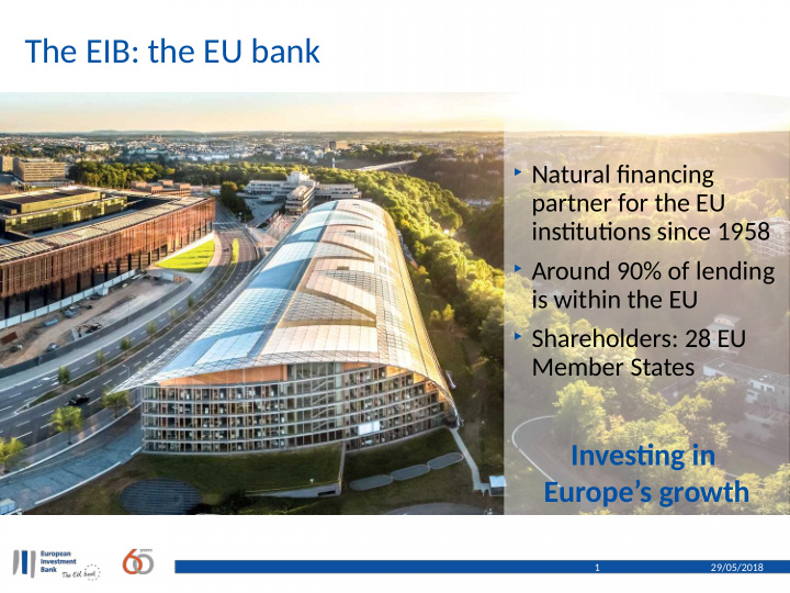 the eib the eu bank