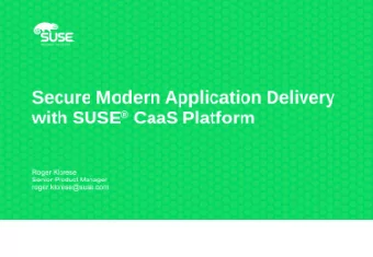 Agenda  Container Security Concerns  Addressing Container Security  Security @ SUSE  True or False?