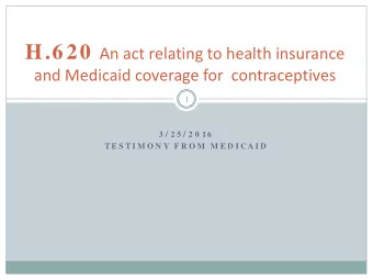 LARC Distribution by Service Location  2  The location of the LARC insertion can impact the cost to