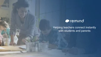Helping teachers connect instantly  with students and parents  Is this your  communication