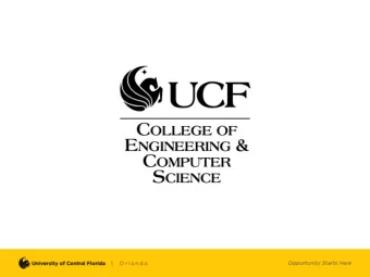 College of Engineering and Computer  Science  University of Central Florida  Internships