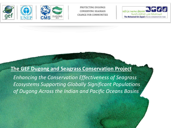 enhancing the conservation effectiveness of seagrass