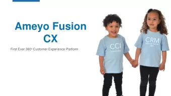 Ameyo Fusion  CX First Ever 360 o Customer Experience Platform  2  Importance of Customer