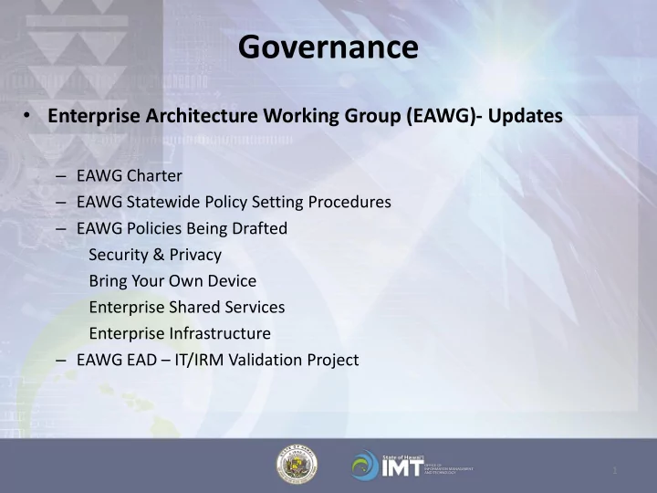 governance