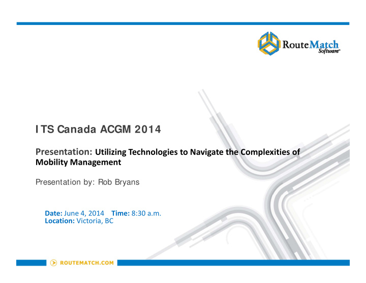 i ts canada acgm 2014