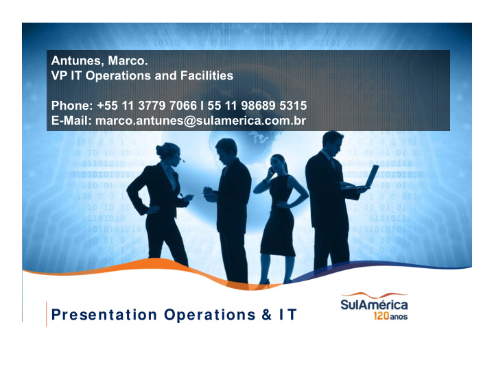 presentation operations i t market perspectives