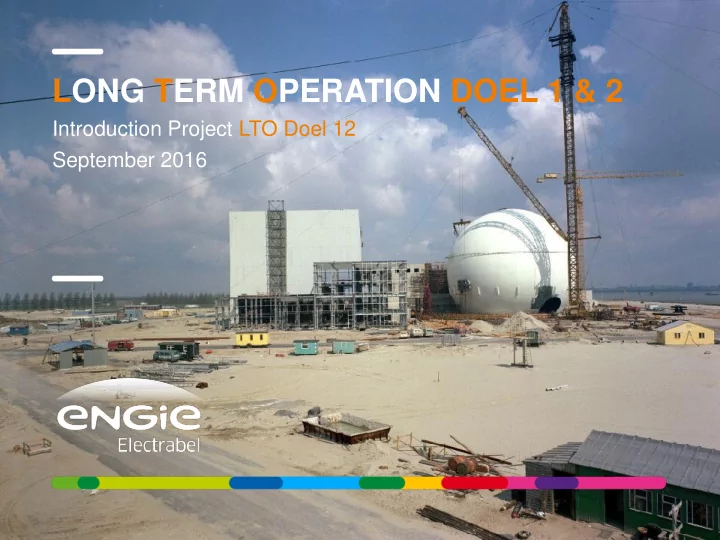 long term operation doel 1 2