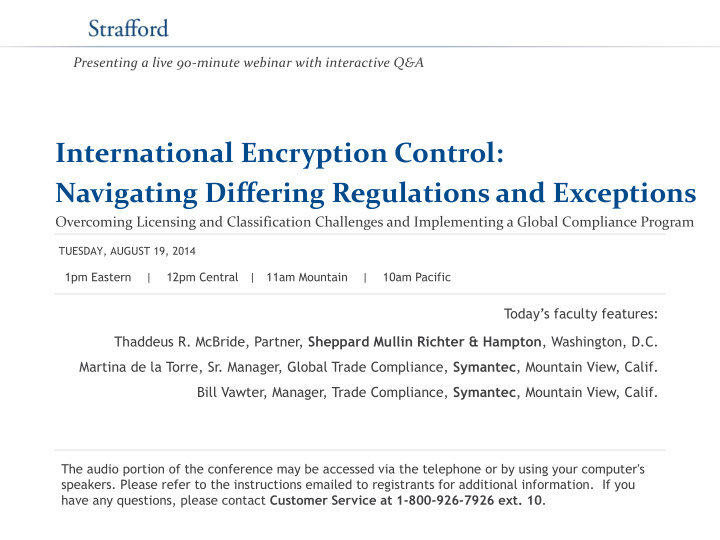 international encryption control navigating differing