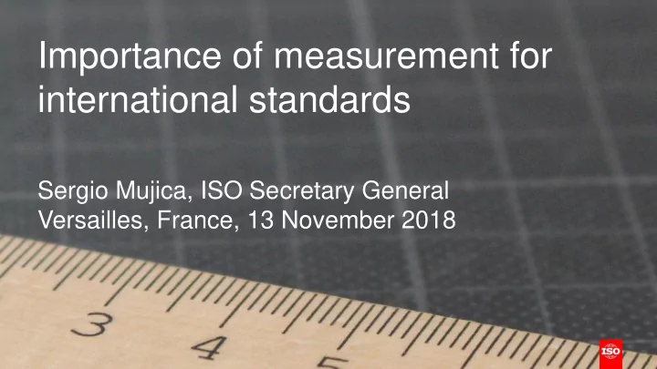 international standards