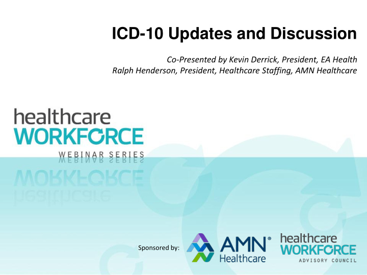 icd 10 updates and discussion