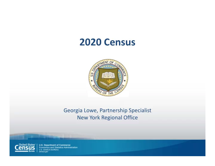 2020 census