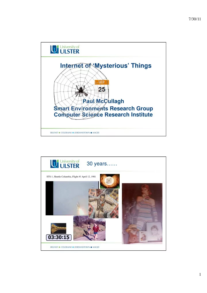 internet of mysterious things