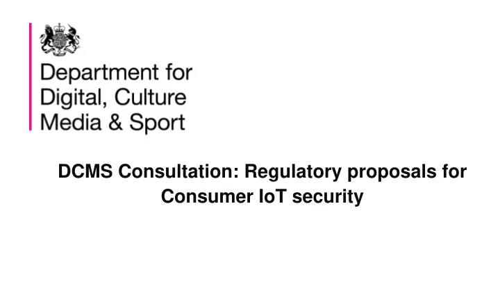 consumer iot security what is consumer iot