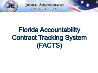 created the on-line contract system: FACTS  TAXATION AND FINANCE              Chapter 215 FINANCIAL