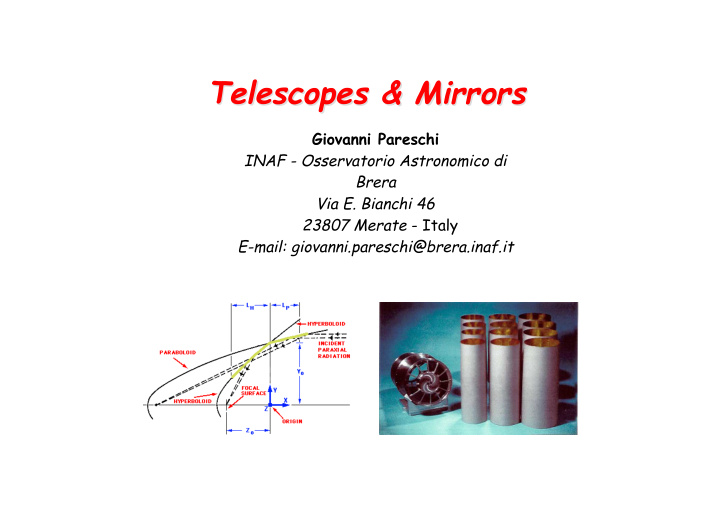 telescopes amp mirrors telescopes amp mirrors