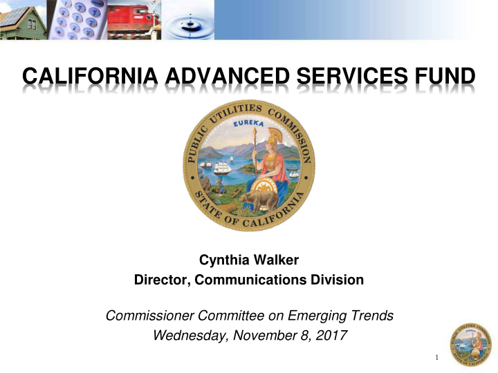 california advanced services fund