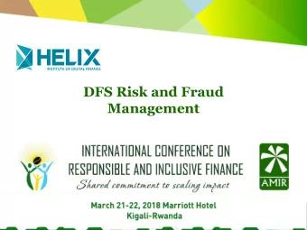 Management  1  Session Objective  By the end of the session, participants will discuss the