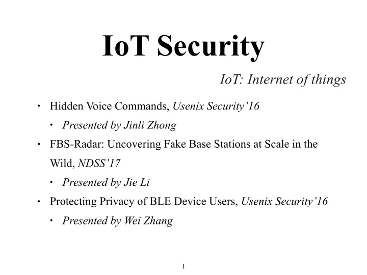 iot security