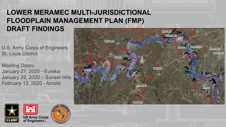 lower meramec multi jurisdictional floodplain management