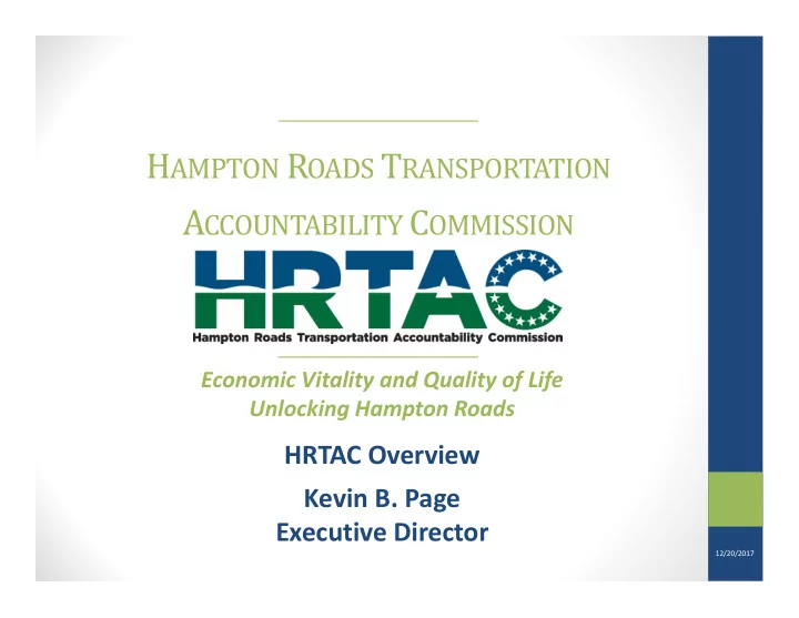 3 for two decades the region has identified these projects