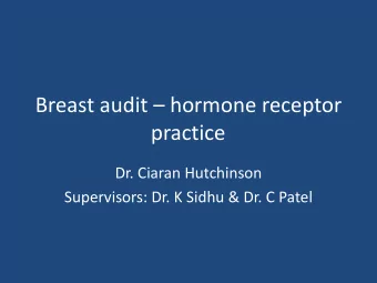 practice  Dr. Ciaran Hutchinson  Supervisors: Dr. K Sidhu &amp; Dr. C Patel  Introduction  The