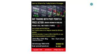 ABOUT TRAINER  ABOU  2  My Name Is  Is Vikra  kram,  m, I  I Am A  A Full - Time T  rader, T