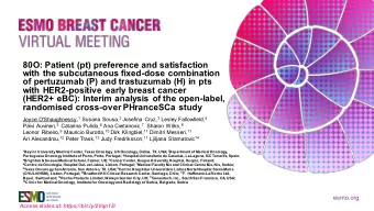 80O: Patient (pt) preference and satisfaction  with the subcutaneous fixed-dose combination  of