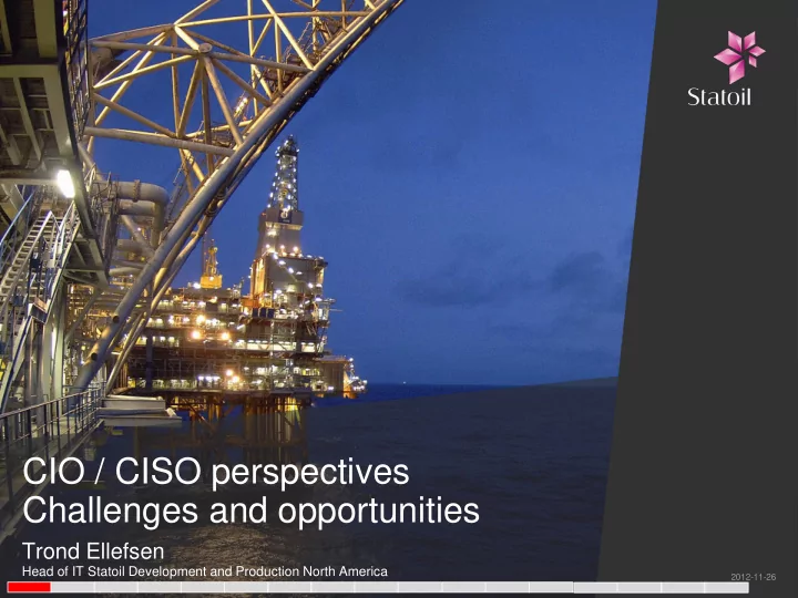 cio ciso perspectives challenges and opportunities