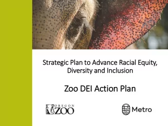 Strategic Pla  lan to Advance Racia  ial Equit  ity,  ,  Div  iversit  ity and In  Inclu  lusion